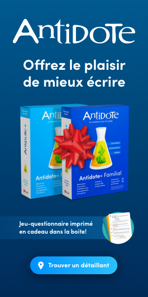 Antidote (fêtes 2025)