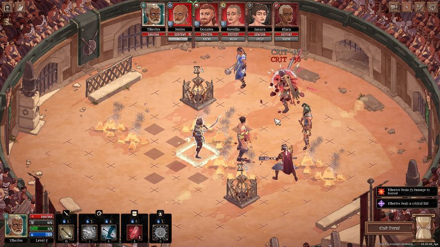 «&nbsp;Bloodgrounds&nbsp;» entre dans l’arène&nbsp;: Le brutal «&nbsp;roguelike&nbsp;» de gladiateurs lance son accès anticipé