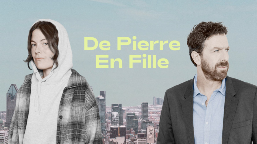 « De Pierre en fille » : Julianne Côté et Patrice Robitaille sont en tournage pour la 2e saison