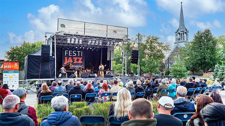 Le Festi Jazz Mont-Tremblant tiendra sa 17e édition du 31 juillet au 4 août 2024