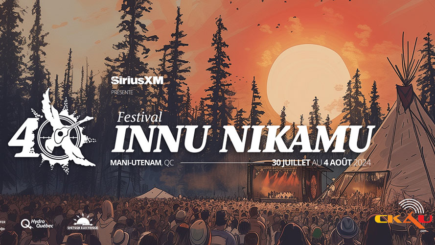 Festival Innu Nikamu dévoile la programmation de sa 40e édition