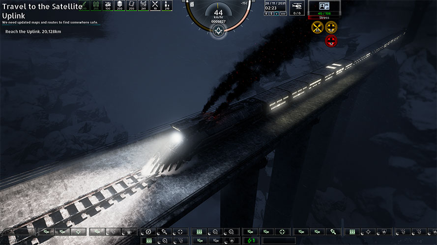 « Frostliner », un jeu de survie et de construction de ville, se déroule dans un hiver infini