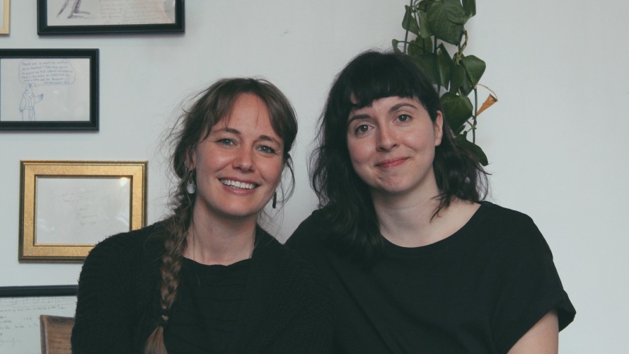 Franie-Éléonore Bernier et Stéphanie Bélanger refont équipe pour le projet de long « Bleu marin »