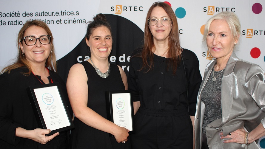 Christine Doyon et Ariane Louis-Seize voient leur travail récompensé par la SARTEC