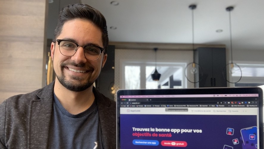 PODCAST : Michaël Cardinal discute d’AppGuide, son guide des applications en santé