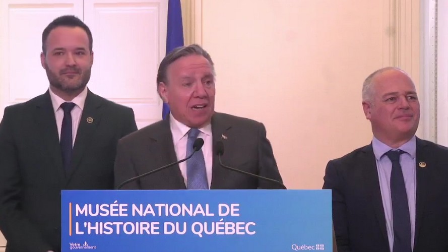 François Legault annonce la création du Musée national de l’histoire du Québec
