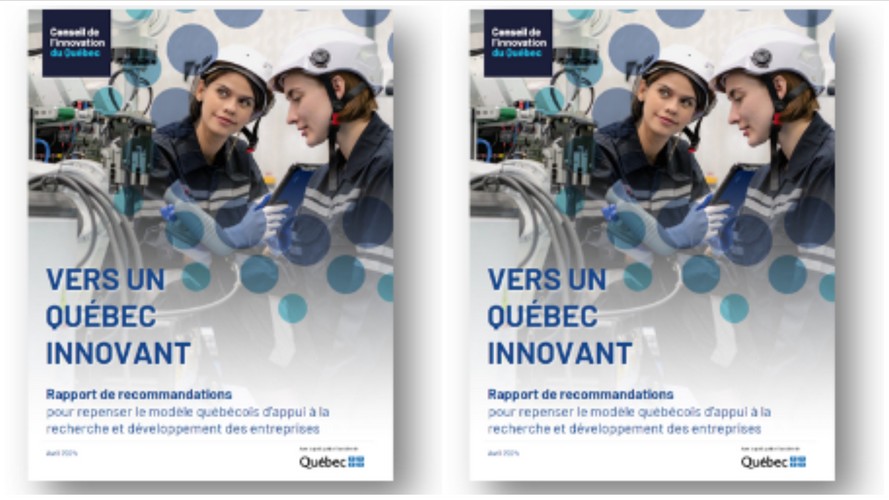 Le Conseil de l’innovation du Québec lance son rapport « Vers un Québec innovant »