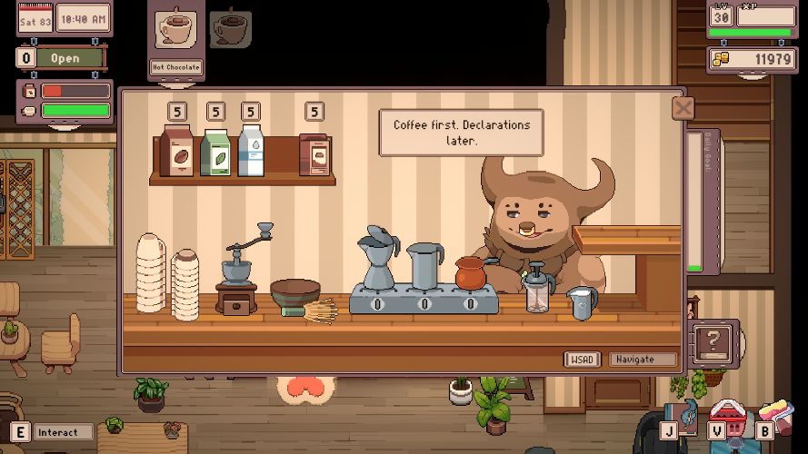 Le simulateur de café «&nbsp;Tailside&nbsp;» sort en accès anticipé sur PC