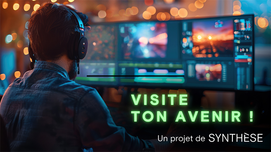 « VISITE TON AVENIR ! » : le nouveau projet signé SYNTHÈSE au coeur des studios en création numérique